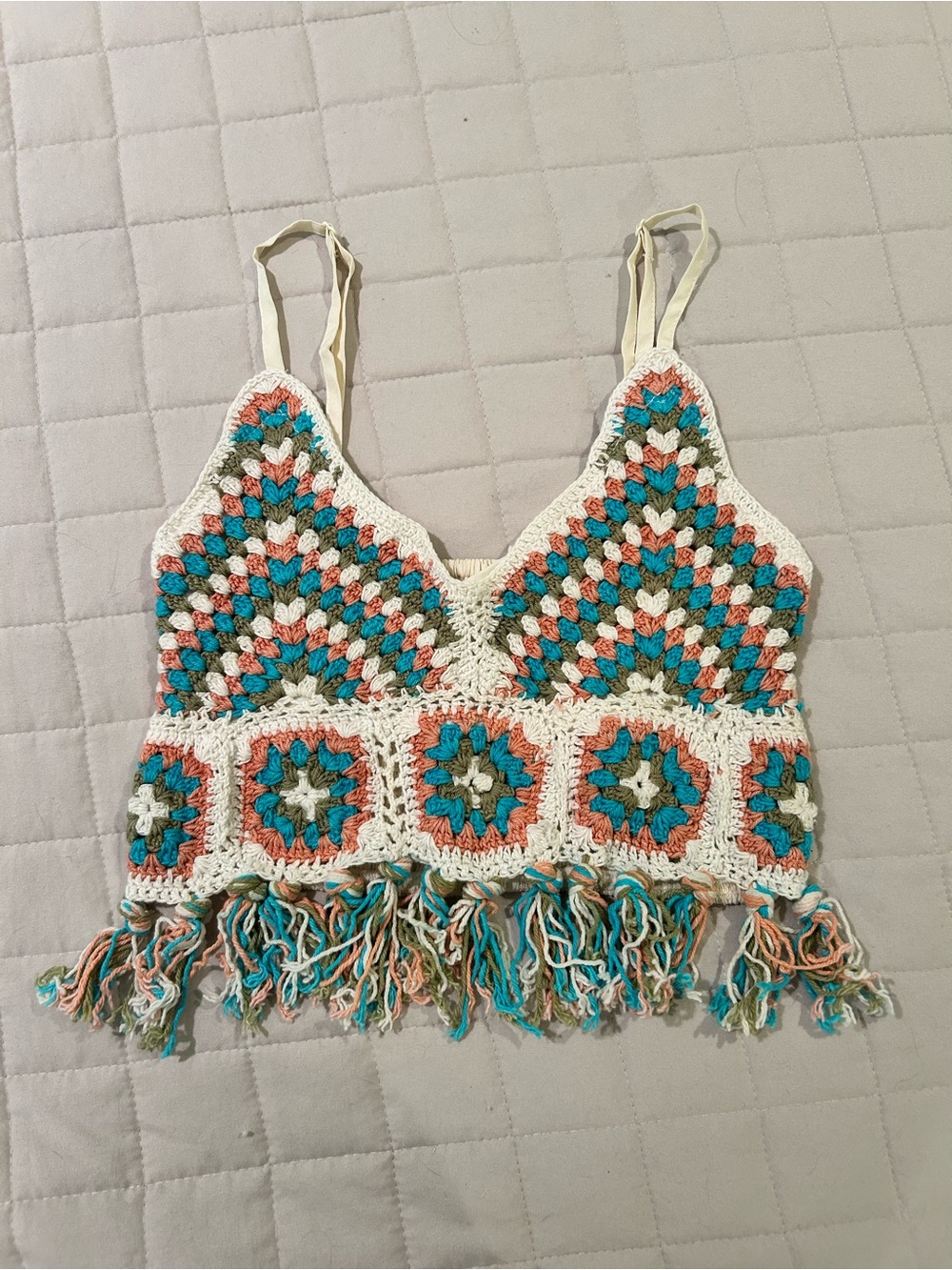 Crochet crop top